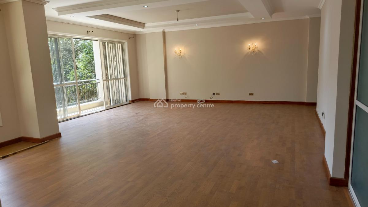 an Excellent Very Spacious 3 Bedroom All Ensuite Plus Dsq, Riverside Drive, Westlands, Nairobi, Apartment for Rent