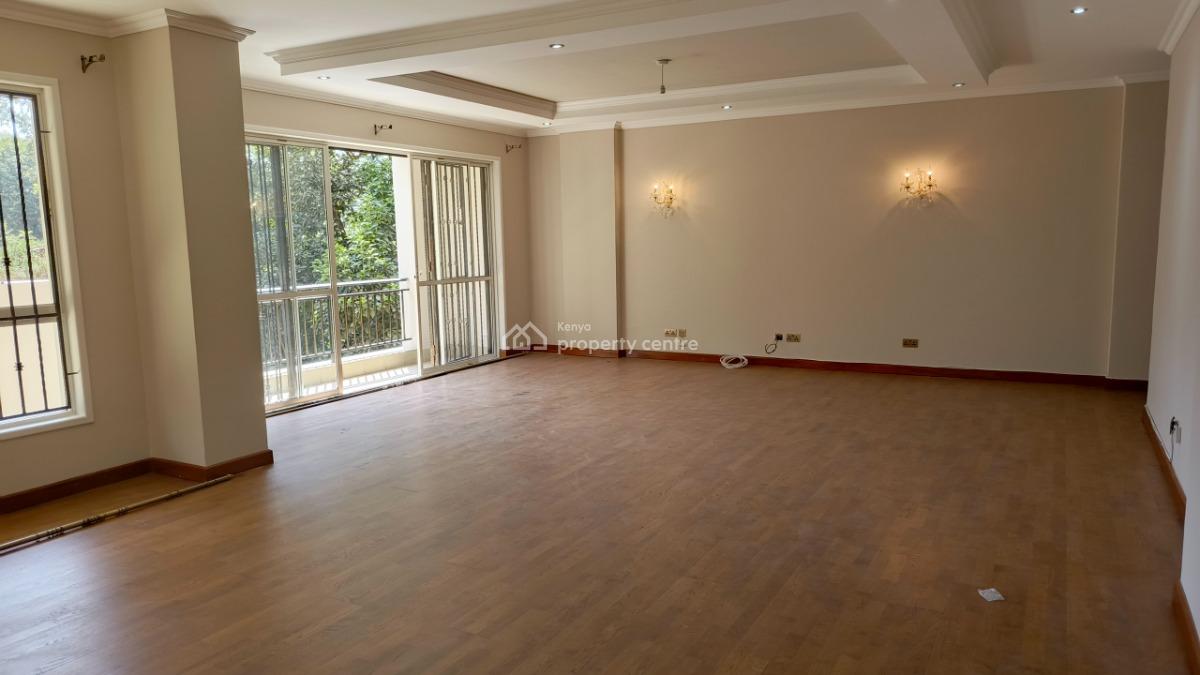 an Excellent Very Spacious 3 Bedroom All Ensuite Plus Dsq, Riverside Drive, Westlands, Nairobi, Apartment for Rent