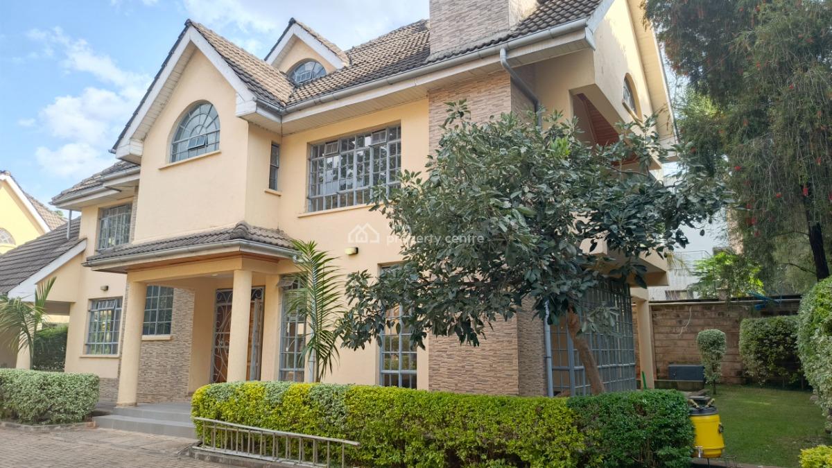 an Excellent Spacious 5 Bedroom Townhouse All Ensuite Plus 2dsq, Lavington, Nairobi, House for Rent