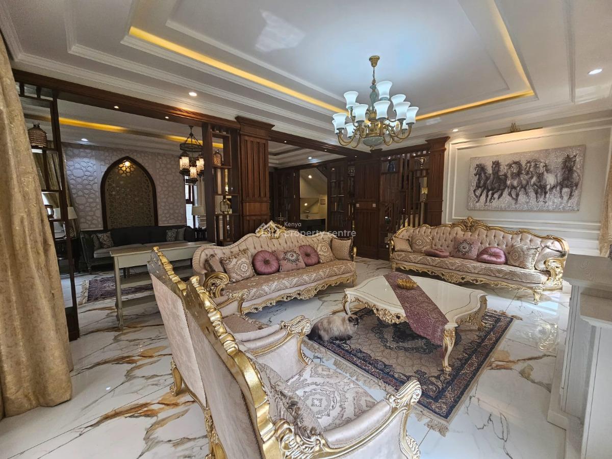 a Luxurious Fully Furnished/unfinished 6 Bedroom Townhouse, Lavington, Nairobi, Townhouse for Rent