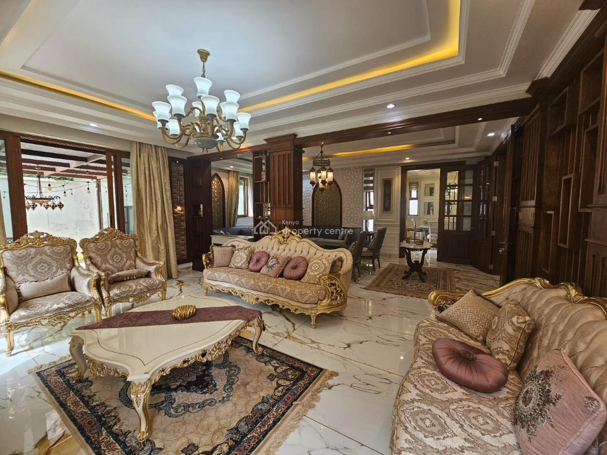 a Luxurious Fully Furnished/unfinished 6 Bedroom Townhouse, Lavington, Nairobi, Townhouse for Rent