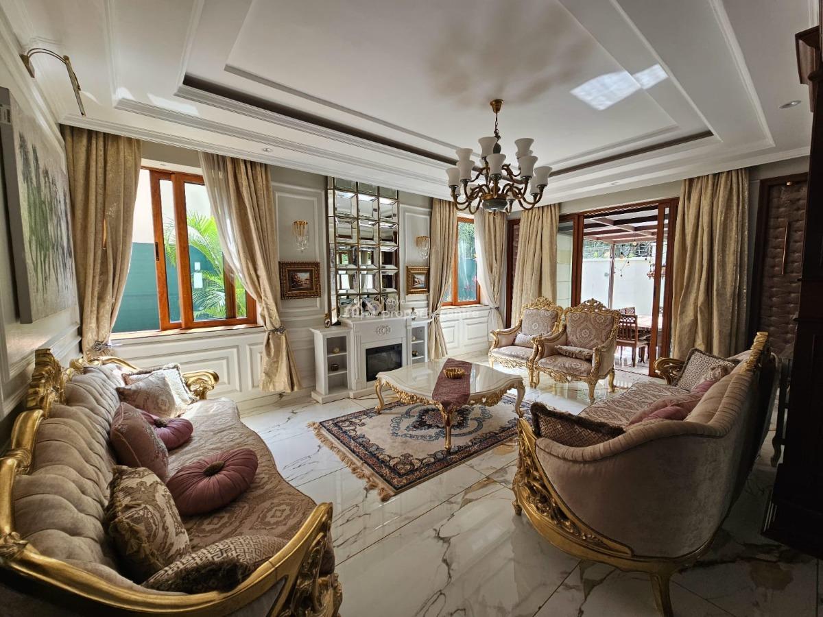 a Luxurious Fully Furnished/unfinished 6 Bedroom Townhouse, Lavington, Nairobi, Townhouse for Rent