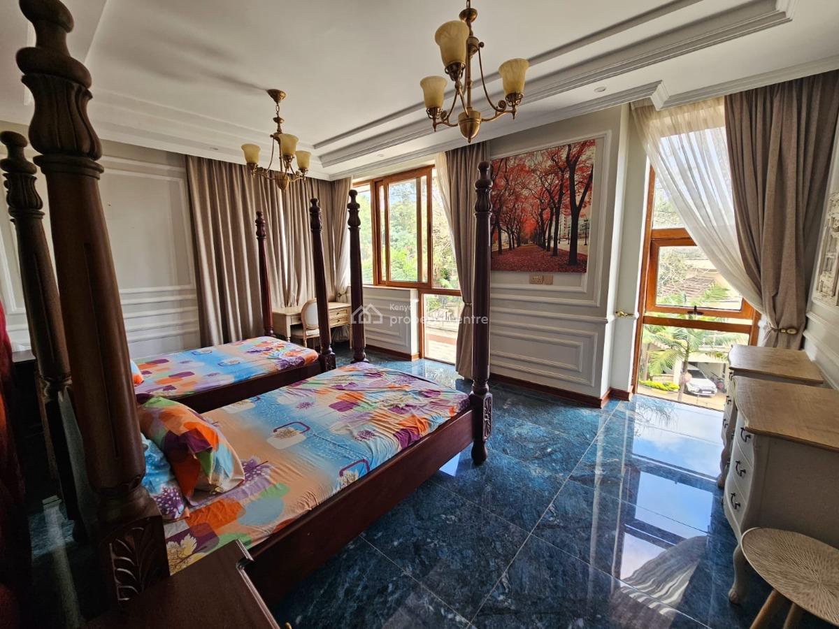 a Luxurious Fully Furnished/unfinished 6 Bedroom Townhouse, Lavington, Nairobi, Townhouse for Rent