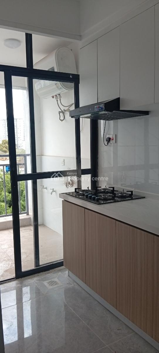 One (1) Bedroom New Apartment with a Study Room, Wood Avenue, Near Yaya Center, Kilimani, Nairobi, Apartment for Rent