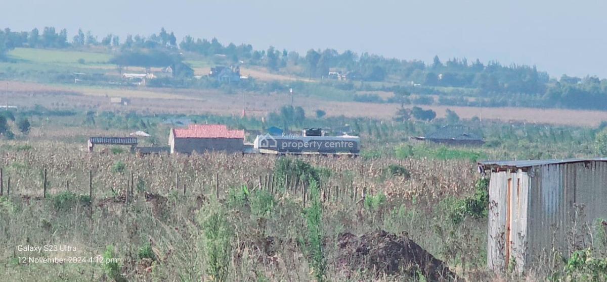 Nakuru Prime Plots, 300 Metres From Nakuru - Eloret Highway Along The Salgaa - Rongai Roa, Nakuru East, Nakuru, Mixed-use Land for Sale