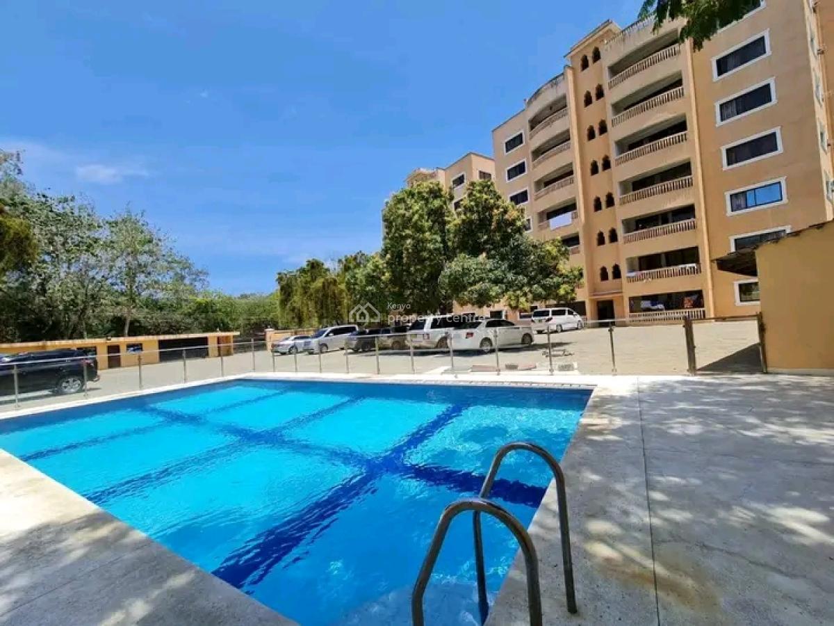 Modern Executive 3 Bedroom Apartment with a Swimming Pool, Moyne Drive, Nyali, Mombasa, Apartment for Rent