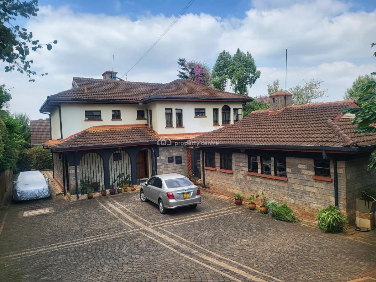 Stand Alone 5 Bedroom Townhouse + Dsq Sitting on 0.5 Acres in Kitisuru, New Kitisuru Estate, Kitisuru, Nairobi, Townhouse for Sale
