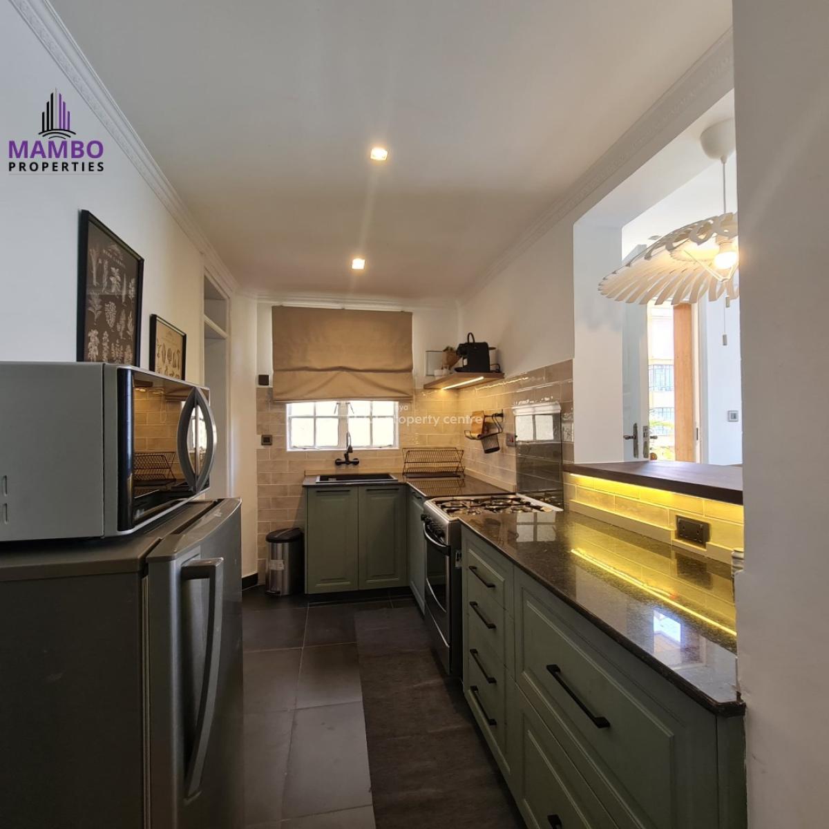 Furnished 1-bedroom Apartment., Riverside Drive., Westlands, Nairobi, Apartment for Rent