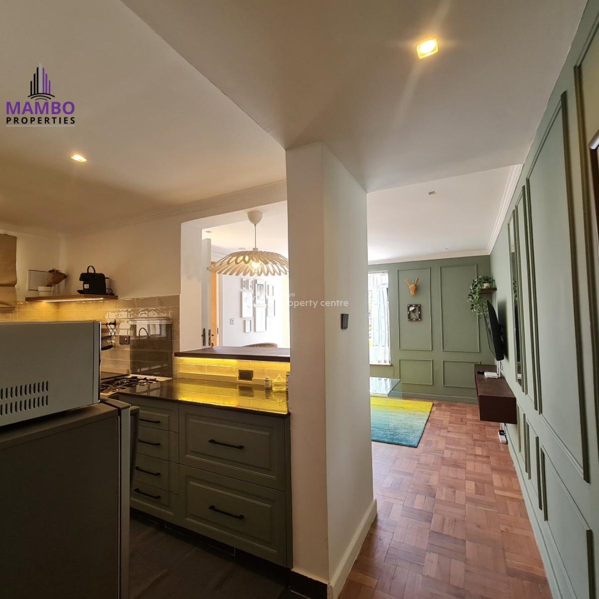 Furnished 1-bedroom Apartment., Riverside Drive., Westlands, Nairobi, Apartment for Rent