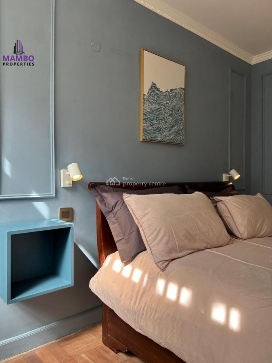 Furnished 1-bedroom Apartment., Riverside Drive., Westlands, Nairobi, Apartment for Rent