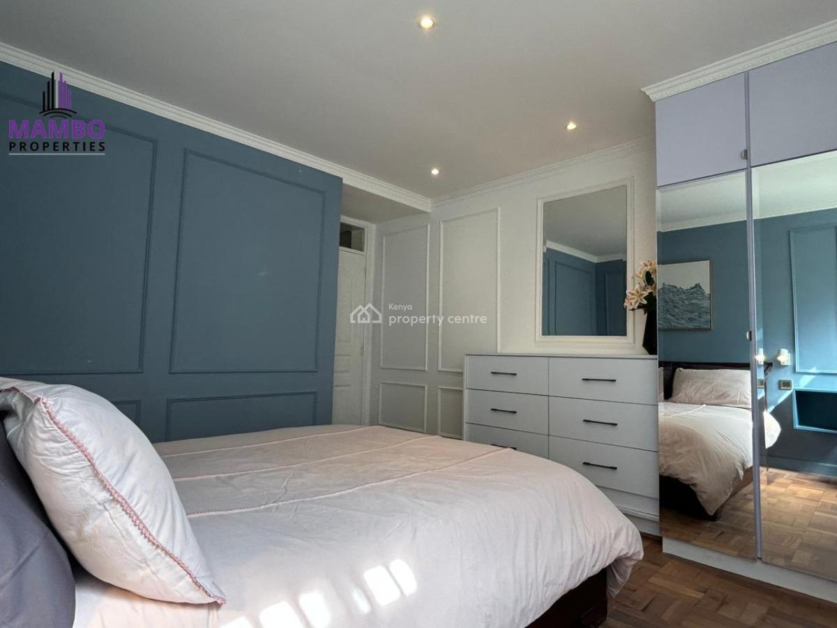 Furnished 1-bedroom Apartment., Riverside Drive., Westlands, Nairobi, Apartment for Rent