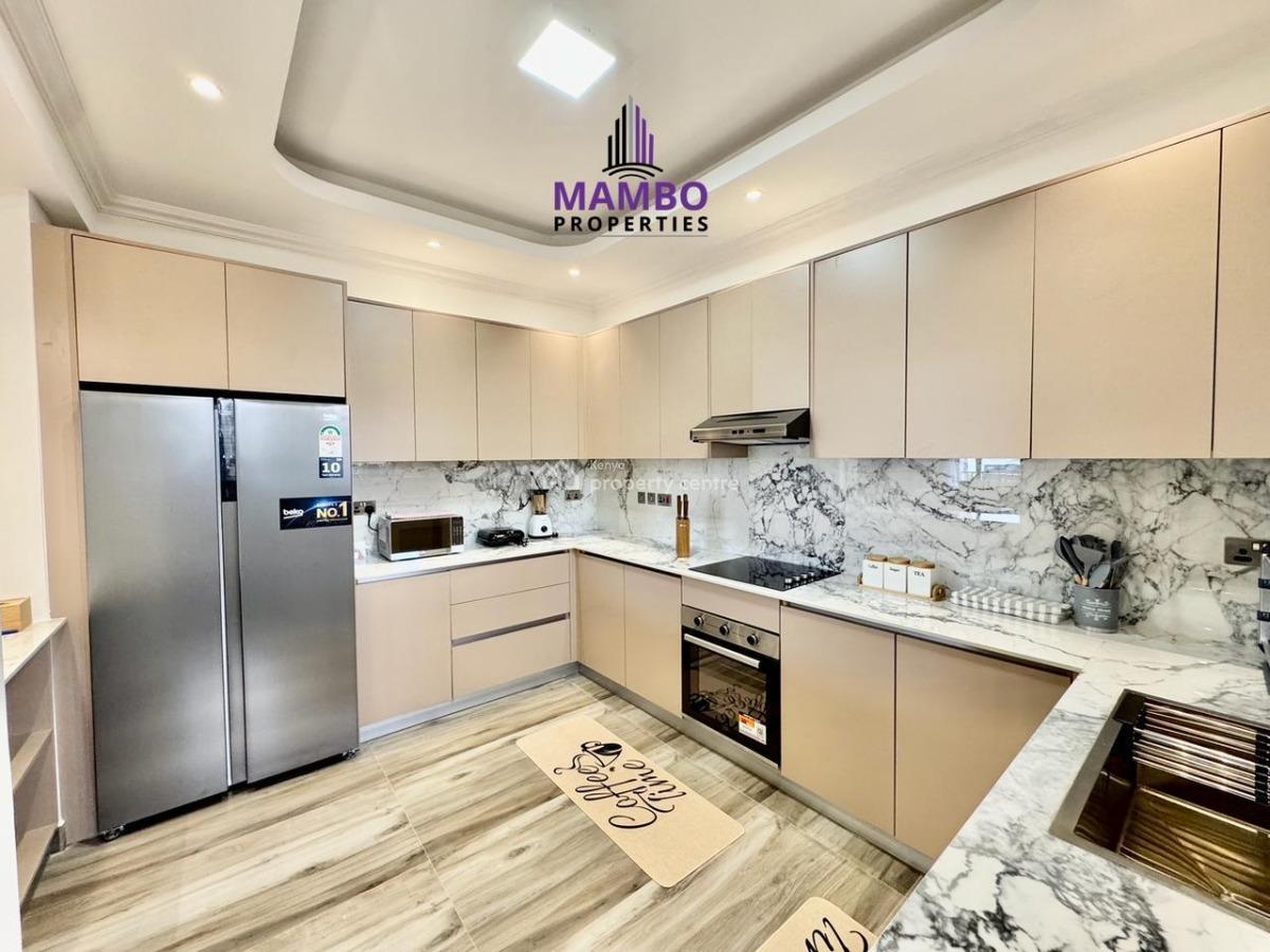 Modern 2 Bedroom Furnished Apartment with Amenities., Brookside Drive, Westlands, Nairobi, Apartment for Rent