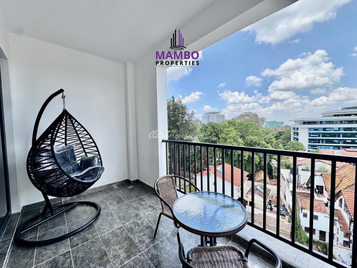 Modern 2 Bedroom Furnished Apartment with Amenities., Brookside Drive, Westlands, Nairobi, Apartment for Rent