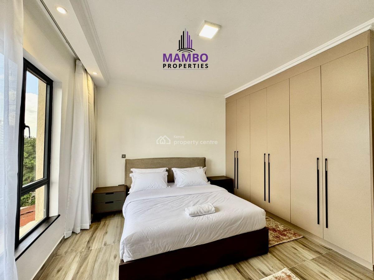Modern 2 Bedroom Furnished Apartment with Amenities., Brookside Drive, Westlands, Nairobi, Apartment for Rent