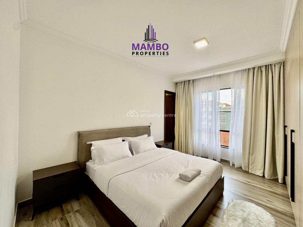 Modern 2 Bedroom Furnished Apartment with Amenities., Brookside Drive, Westlands, Nairobi, Apartment for Rent