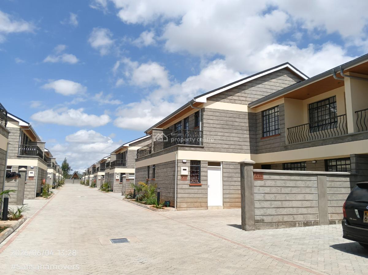4 Bedroom Townhouse with Sq 16m, Mombasa Road, Syokimau/mulolongo, Machakos, Townhouse for Sale