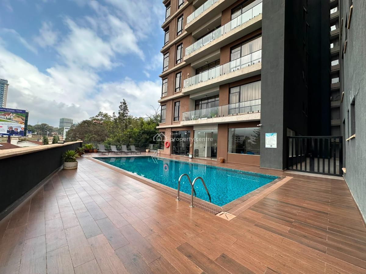 Luxurious 2 Bedroom All Ensuite in Westlands with Heated Swimming Pool, Brookside Drive, Westlands, Nairobi, Apartment for Rent