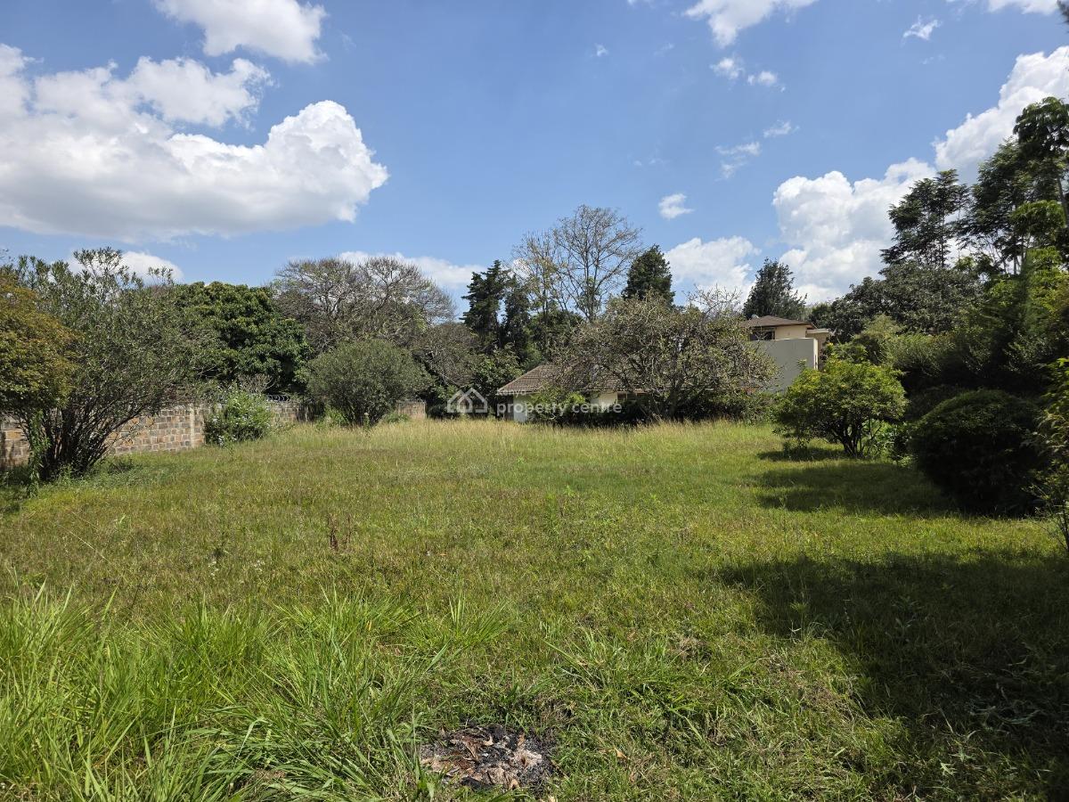 a Very Prime 1 Acre for Villas /home, Tende Drive, Lavington, Nairobi, Land for Sale