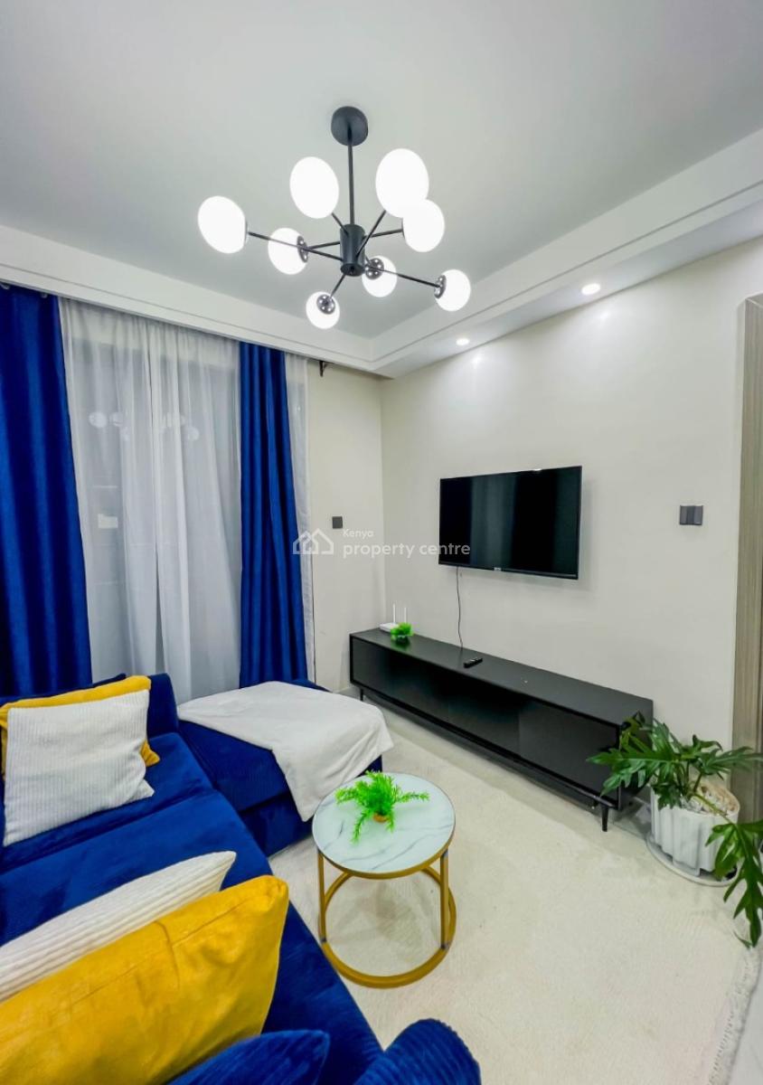 1 Bedroom Fully Furnished Apartment in Kilimani, Kindaruma, Kilimani, Nairobi, Apartment for Rent