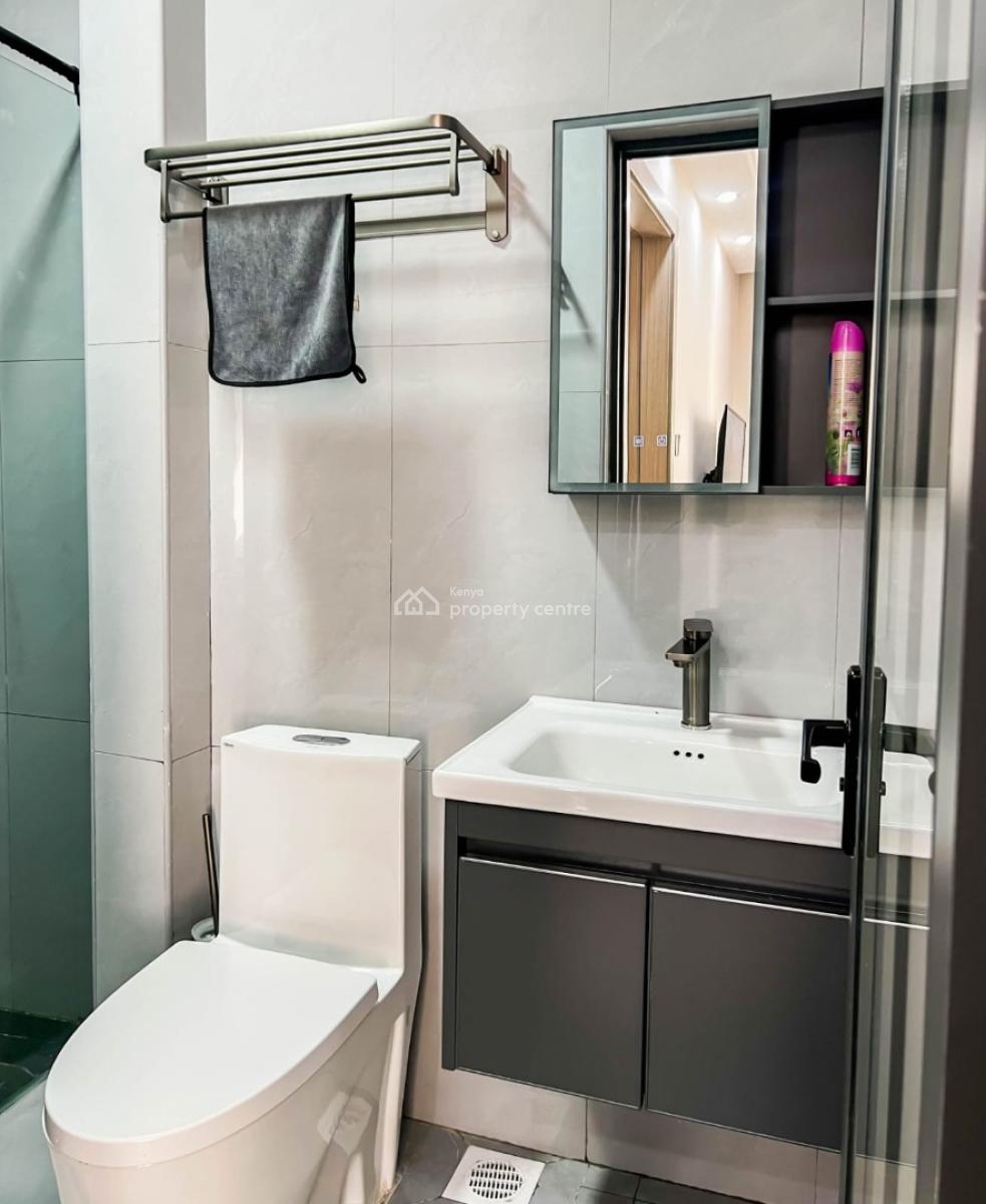 1 Bedroom Fully Furnished Apartment in Kilimani, Kindaruma, Kilimani, Nairobi, Apartment for Rent