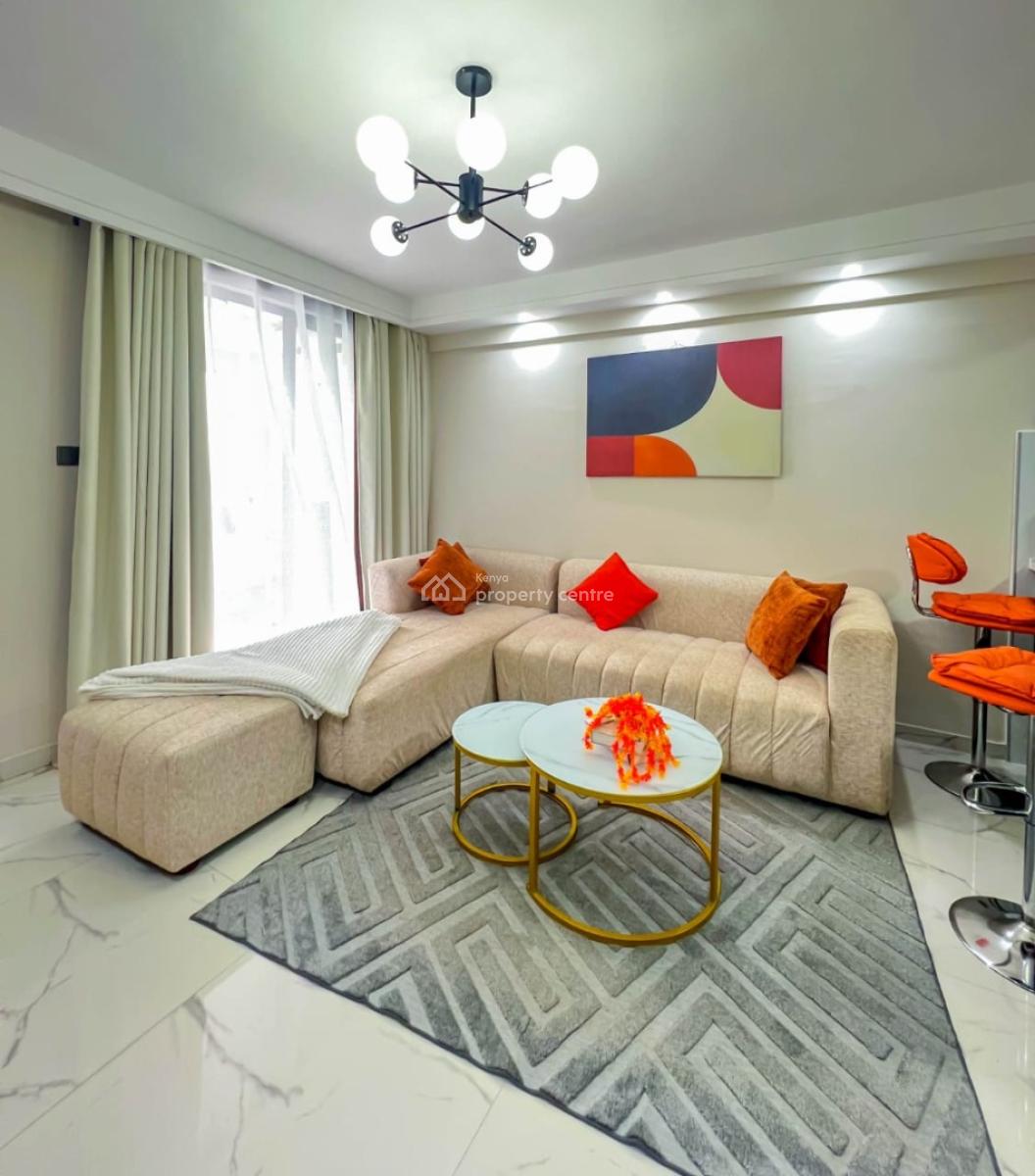 2 Bedroom Furnished Apartment in Kilimani, Kindaruma, Kilimani, Nairobi, Apartment for Rent