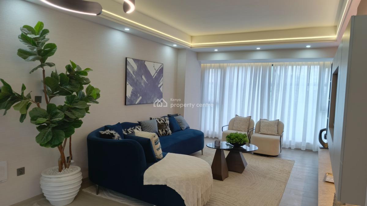an Elegant Very Spacious 2 Bedroom Master Ensuite, Muthithi Road, Westlands, Nairobi, Apartment for Sale