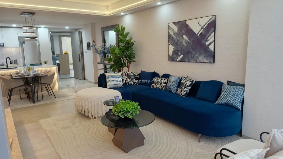 an Elegant Very Spacious 2 Bedroom Master Ensuite, Muthithi Road, Westlands, Nairobi, Apartment for Sale