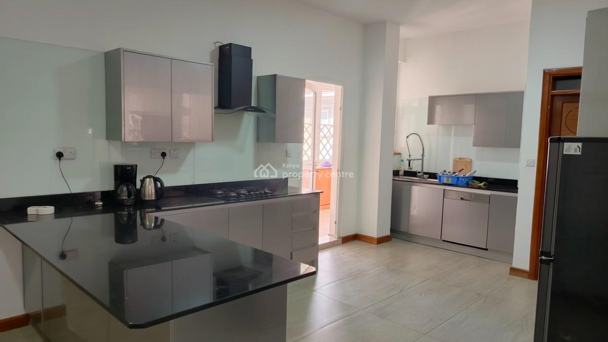 an Elegant Very Spacious 4 Bedroom All Ensuite +dsq Fully Furnished, General Mathenge, Westlands, Nairobi, Apartment for Rent