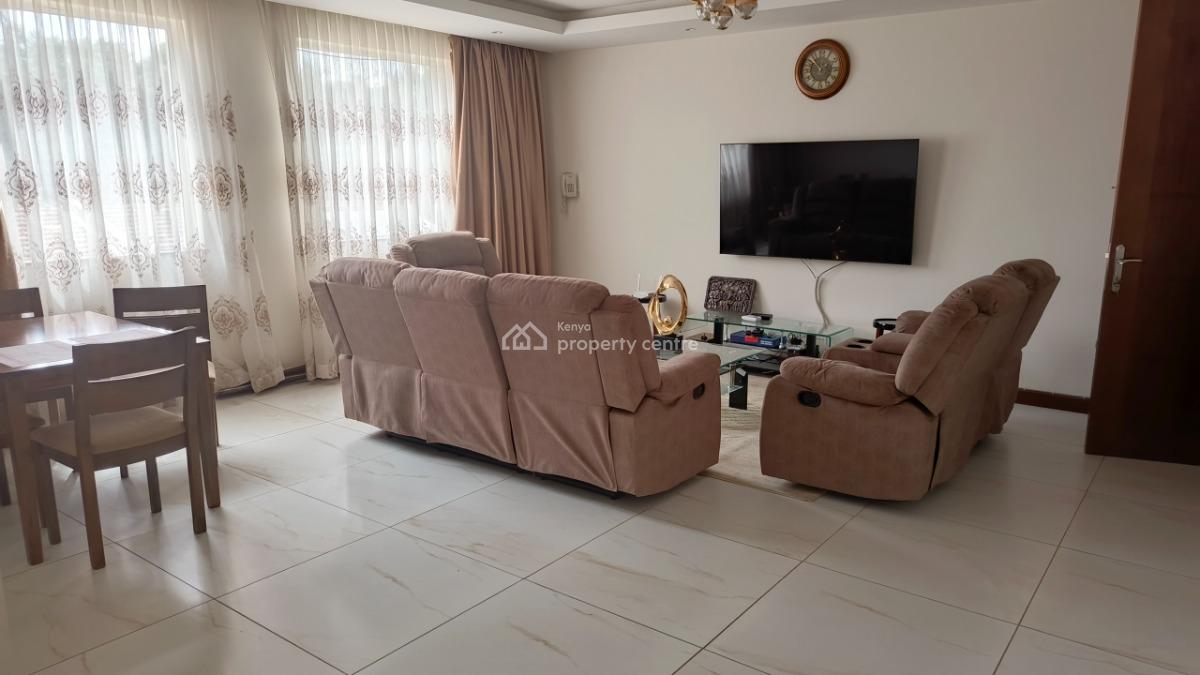 an Elegant Spacious 3 Bedroom Fully Furnished, General Mathenge, Westlands, Nairobi, Apartment for Rent