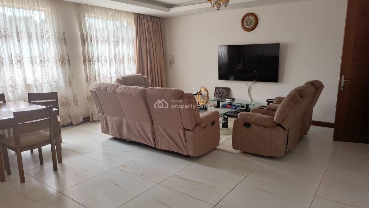 an Elegant Spacious 3 Bedroom Fully Furnished, General Mathenge, Westlands, Nairobi, Apartment for Rent