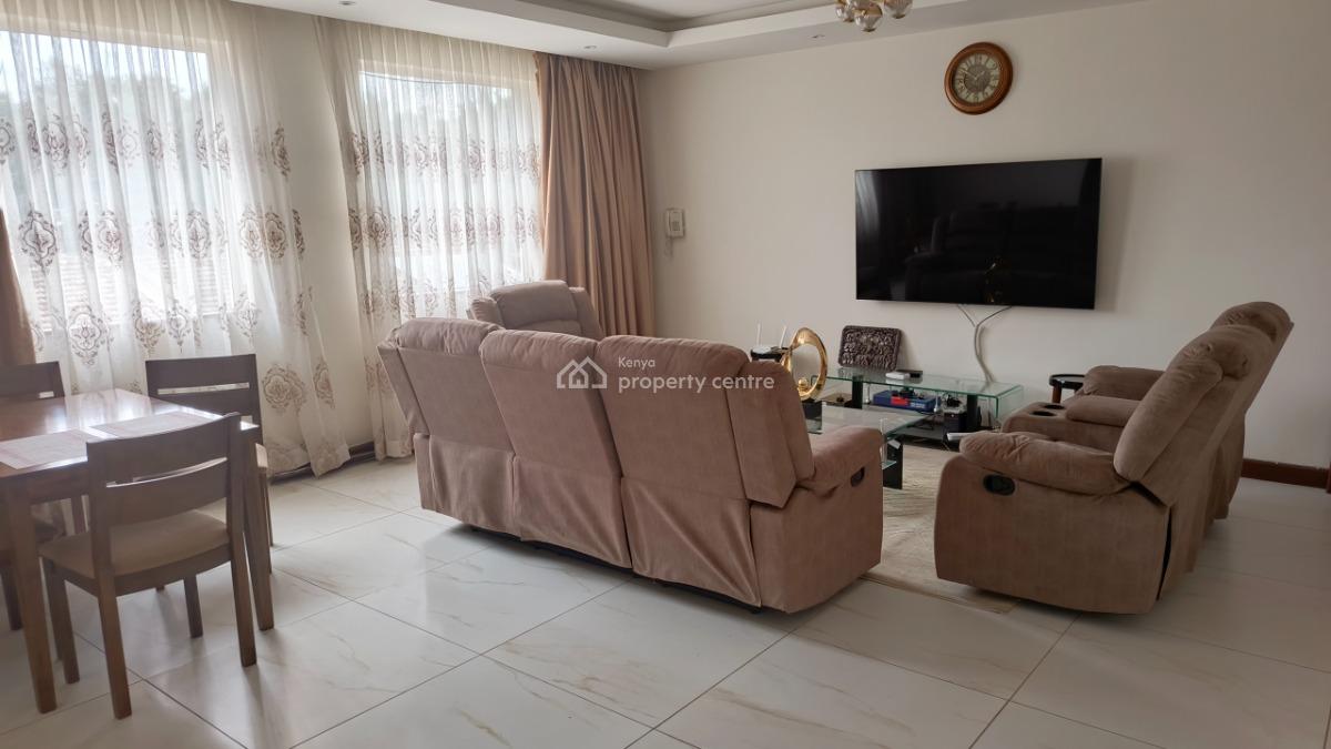 an Elegant Spacious 3 Bedroom Fully Furnished, General Mathenge, Westlands, Nairobi, Apartment for Rent