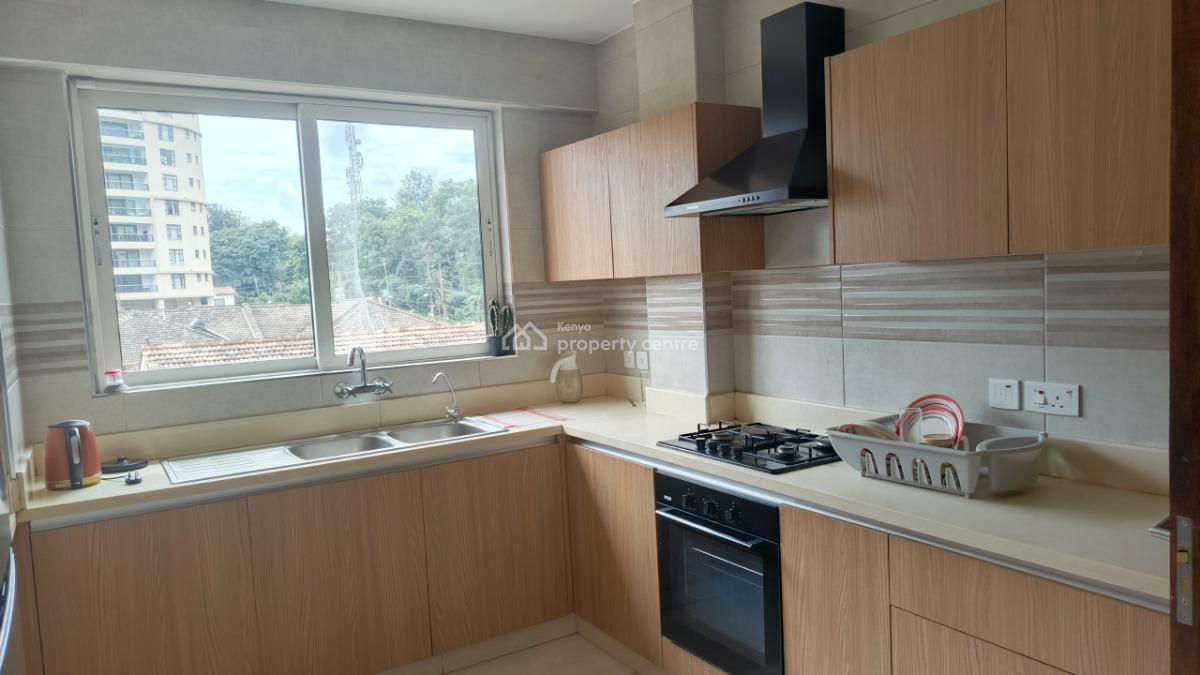 an Elegant Spacious 3 Bedroom Fully Furnished, General Mathenge, Westlands, Nairobi, Apartment for Rent