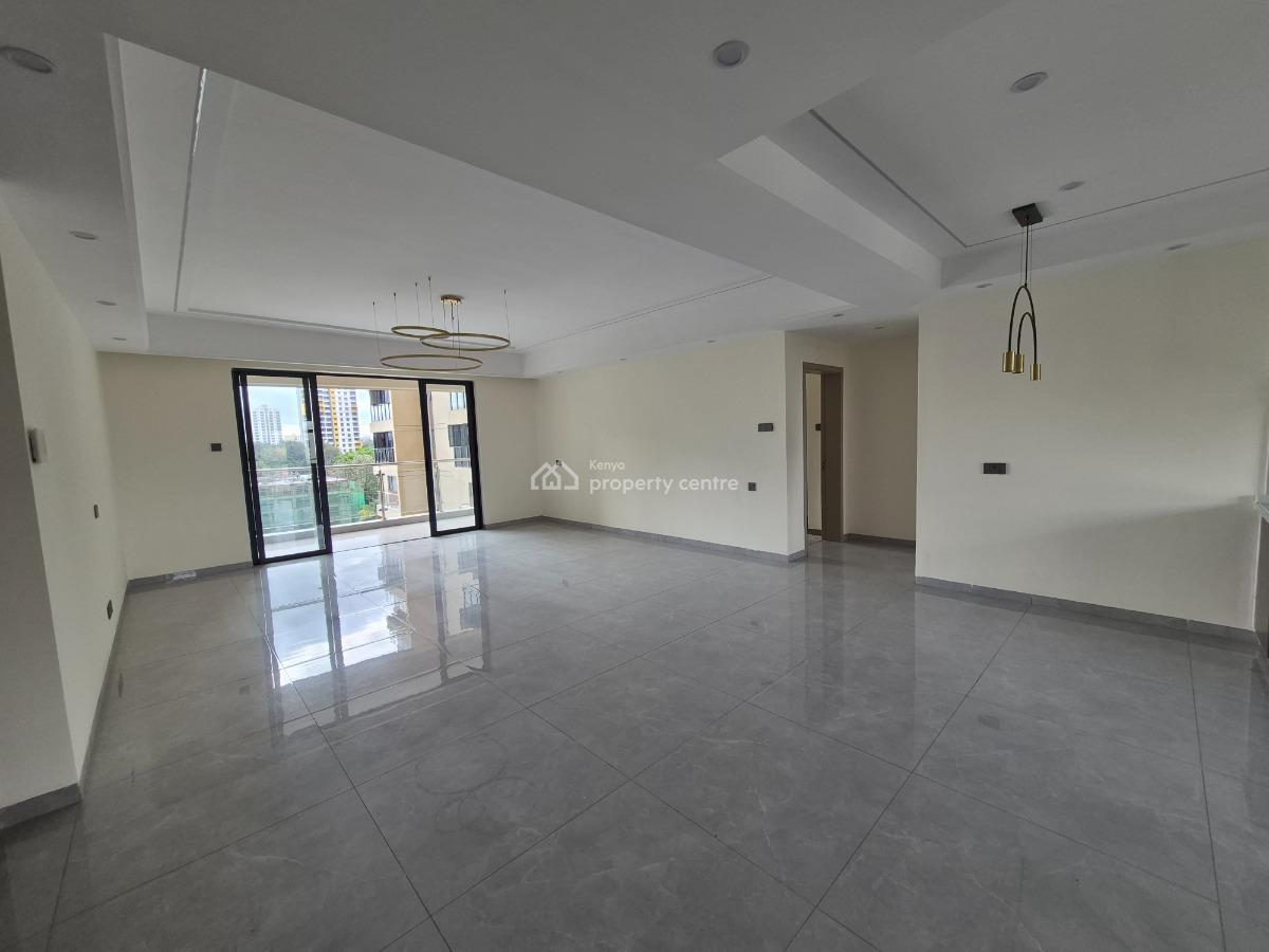 3 Bedroom Plus Sq Unfurnished, Kilimani, Nairobi, Apartment for Rent