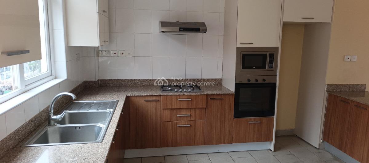 3 Bedroom Unfurnished Apartment in Kilimani with Dsq, Argwings, Kilimani, Nairobi, Apartment for Rent