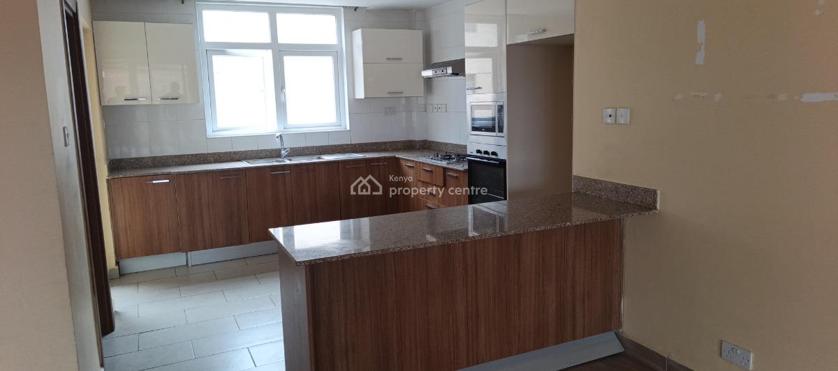 3 Bedroom Unfurnished Apartment in Kilimani with Dsq, Argwings, Kilimani, Nairobi, Apartment for Rent