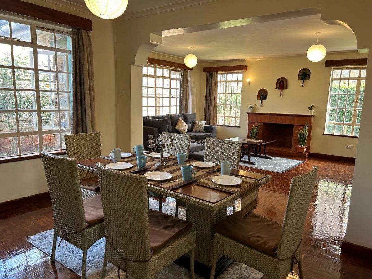 Fully Furnished 4 Bedroom House in Gated Community, Kiambu Road, Runda, Westlands, Nairobi, House for Rent