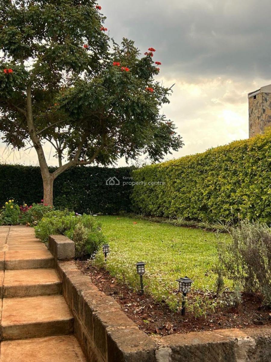 Fully Furnished 4 Bedroom House in Gated Community, Kiambu Road, Runda, Westlands, Nairobi, House for Rent
