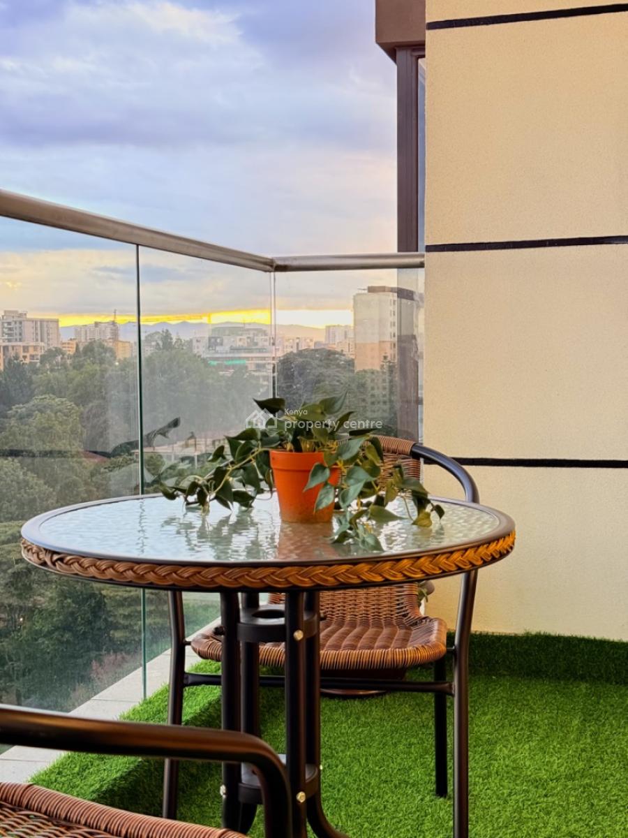 Fully Furnished and Serviced 2 Bedroom Apartment Master Ensuite Availa, Kileleshwa, Nairobi, Apartment for Rent