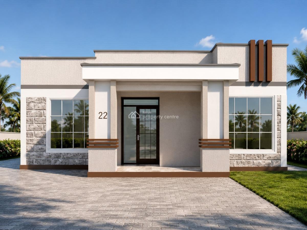 Modern 3 Bedroom Master Ensuite Flat Roof House, Kimalat, Kitengela, Kajiado, House for Sale