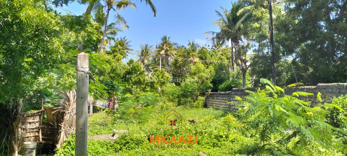 Prime Half-acre Freehold Plot Near Mida Creek, Watamu, Turtle Bay Road, Watamu, Kilifi, Land for Sale