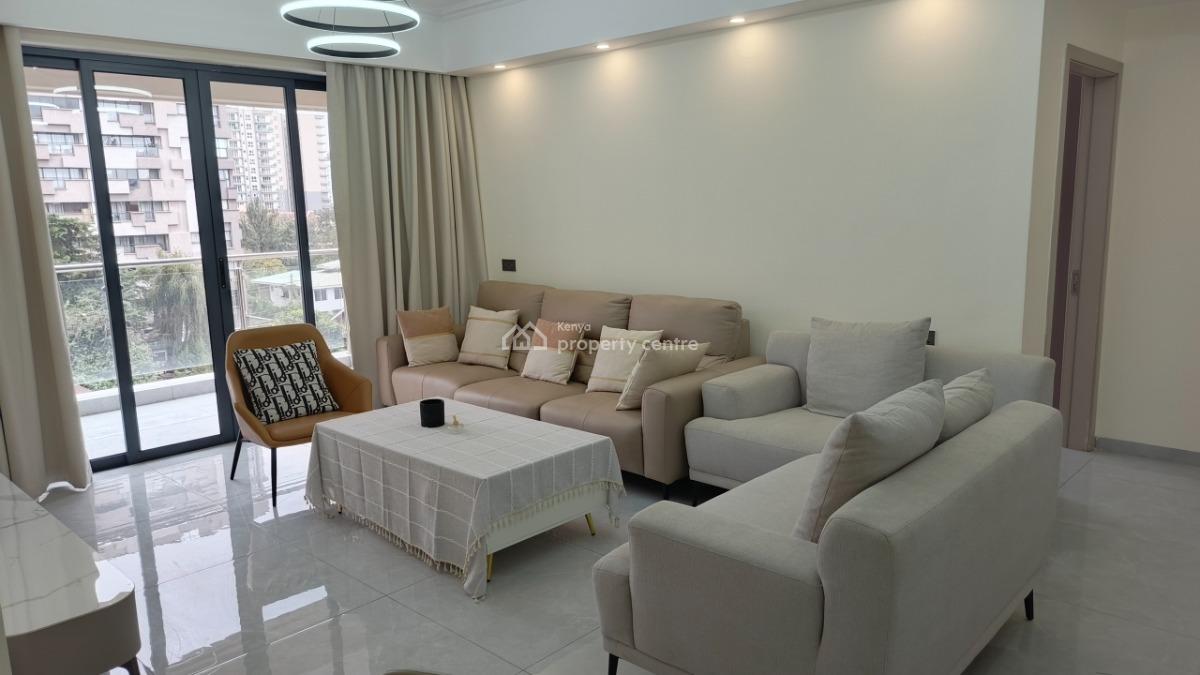an Excellent Very Spacious 2 Bedroom Master Ensuite Fully Furnished, Kirichwa Road, Kilimani, Nairobi, Apartment for Rent