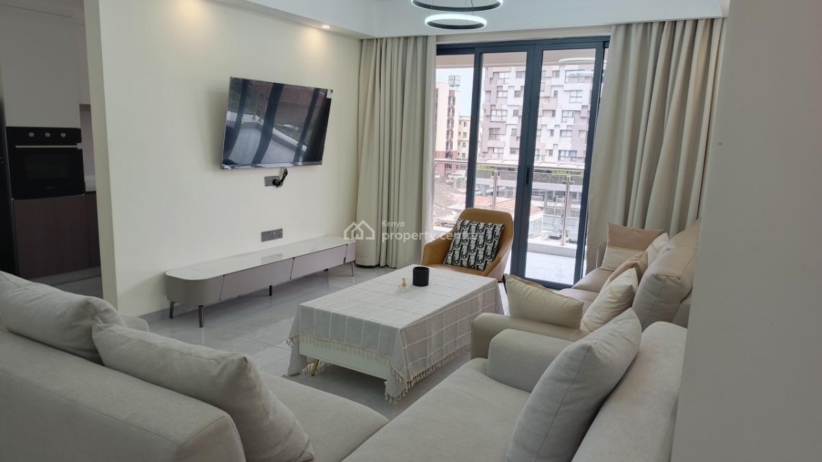 an Excellent Very Spacious 2 Bedroom Master Ensuite Fully Furnished, Kirichwa Road, Kilimani, Nairobi, Apartment for Rent