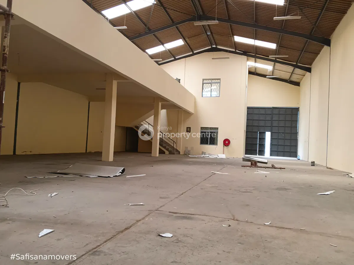 Warehouse with Offices and Mezzanine Floor — Mombasa Road, Athi River, Machakos