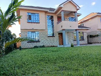Executive 4 Bedroom House All Bedroom En-suite Available, Gikambura, Kikuyu, Kiambu, Townhouse for Rent