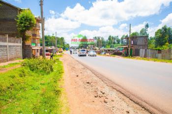 Prime Plot Fronting Tarmac, Thogoto, Kikuyu, Kiambu, Commercial Land for Rent