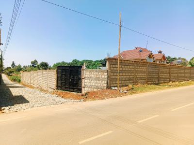 Fully-serviced ¼ -acre Plot for Townhouse Development in Kikuyu, Gikambura, Green Garden Main School Area, Kikuyu, Kiambu, Residential Land for Sale