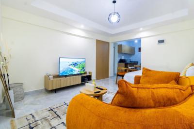 Fully Furnished and Serviced Studio Apartment Available, Kilimani, Nairobi, Apartment for Rent