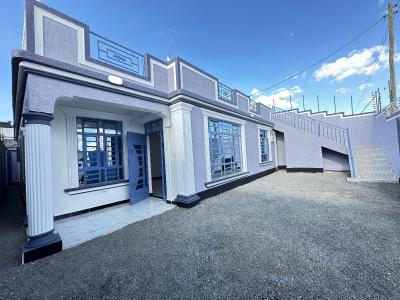 Brand New Modern Flat Roof 3-bedroom House Ruiru Kimbo, Murera, Near Matangi Junction, Ruiru, Kiambu, House for Sale