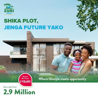 Build Your Forever Home in a Safe, Green Estate Near Nairobi, Zuri Springs Estate, Juja, Kiambu, Residential Land for Sale