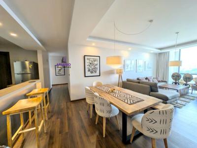 Modern 3 Bedroom Fully Furnished and Serviced Apartment., Brookside Drive., Westlands, Nairobi, Apartment for Rent